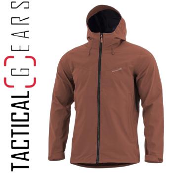 PENTAGON MONLITE SOFTSHELLJACKE K07015-74 MAROON-RED